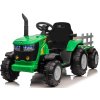 Dětský elektrický traktor FASTRAC s vlečkou + dálkový ovladač