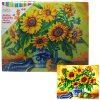 Diamantové malování - Slunečnice 40 x 50 cm