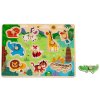 BABU - Dřevěné vkládací puzzle SAFARI