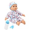 Dolls World - Miminko Little Treasure BLUE - 38 cm