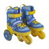 Dětské svítící kolečkové brusle - Modré (vel. 26-30)