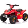 Dětská elektrická čtyřkolka červená
