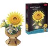 CubicFun - Puzzle 3D Kytice slunečnic 102 dílků