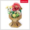 CubicFun - Puzzle 3D Kytice z květů kamélií 109 dílků
