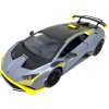 Kovový model - 1:24 Lamborghini Huracán STO Stříbrně šedá