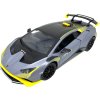 Kovový model - 1:24 Lamborghini Huracán STO Stříbrně šedá