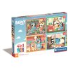 Clementoni - Puzzle 4v1 Bluey