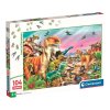 Clementoni - Puzzle 104 Země dinosaurů
