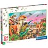 Clementoni - Puzzle 104 Země dinosaurů