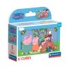Clementoni - Obrázkové kostky - Prasátko Peppa 6 kostek