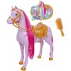 Interaktivní růžový chodící koník se zvukovými efekty