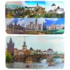 Magnet oboustraný - Česká republika a Praha