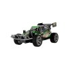 Auto RC Buggy rychlostní plast 23cm 27MHz na baterie zelené v krabici 35x13,5x18cm