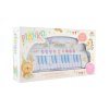 Piánko zvířátka plast 35cm pro nejmenší na baterie se zvukem v krabici 43x24x9cm