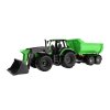 Auto Traktor Deutz-Fahr s přívěsem Worxx plast 75cm 1:15 v krabici 76x22x19cm