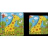 BABU - Edukativní puzzle- Žirafa