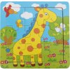BABU - Edukativní puzzle- Žirafa