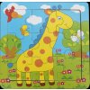 BABU - Edukativní puzzle- Žirafa
