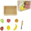 BABU - Dřevěné krájecí ovoce v přepravce