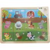 BABU - Dětské puzzle se zvířátky z farmy