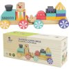 BABU - Karnevalový dřevěný vláček s kostkami