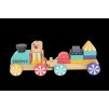 BABU - Karnevalový dřevěný vláček s kostkami