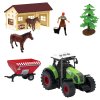 FARM SERVICE - Hrací set farma 10 ks se světly a zvuky