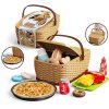 Dětský piknikový košík - Pizza set