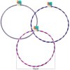 Obruč Hula Hop 75 cm
