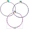 Obruč Hula Hop 75 cm