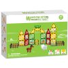 Magnetická stavebnice - Farma s malováním 46 ks