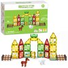 Magnetická stavebnice - Farma s malováním 46 ks