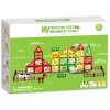 Magnetická stavebnice - Velká farma s malováním 80 ks
