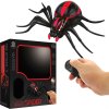 R/C Pavouk s biomimikry a svítícíma očima - červený