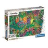 Clementoni - Puzzle 1500 Mordillo Malíř