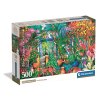 Clementoni - Puzzle 500 Skleníkoví správci