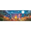 Clementoni - Puzzle 1000 Panorama Disney Stitch