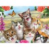 PRIME 3D PUZZLE - Selfie kočky 100 dílků