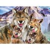 PRIME 3D PUZZLE - Selfie s vlkem 63 dílků