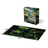 PRIME 3D Svítící PUZZLE - Údolí dinosaurů 500 dílků