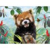 PRIME 3D PUZZLE - Červená panda 48 dílků