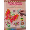 Omalovánky a samolepky - Motýlí zahrada