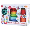 PLAYGO - Sada chrastítek a stohovacích kroužků