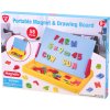 PLAYGO - Přenosná magnetická a kreslící tabule 58 ks