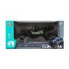 Auto RC Off-Road plast 26cm 27MHz dobíjecí pack+baterie se světlem zelené v krabici