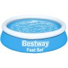 BESTWAY 57392 - Nadzemní bazén kruhový 183 x 51 cm - bez filtrace