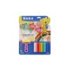 Modelína/Plastelína NARA 100g 8ks s vykrajovátky 4ks s válečkem 23x28x2cm