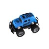 Auto RC mini truck plast 12cm 27MHz na baterie se světlem modré v krabici 18x11,5x10cm