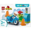 LEGO DUPLO Město: Modrá policejní motorka 10471 STAVEBNICE
