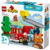 LEGO DUPLO Město: Hasičské auto s hadicí a hasičem 10473 STAVEBNICE